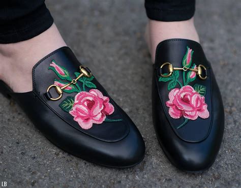 gucci embroidered loafers|gucci loafers female.